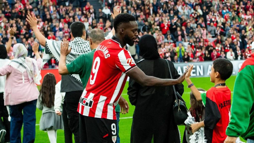 Athletic Bilbao Rai Pelarian Palestin