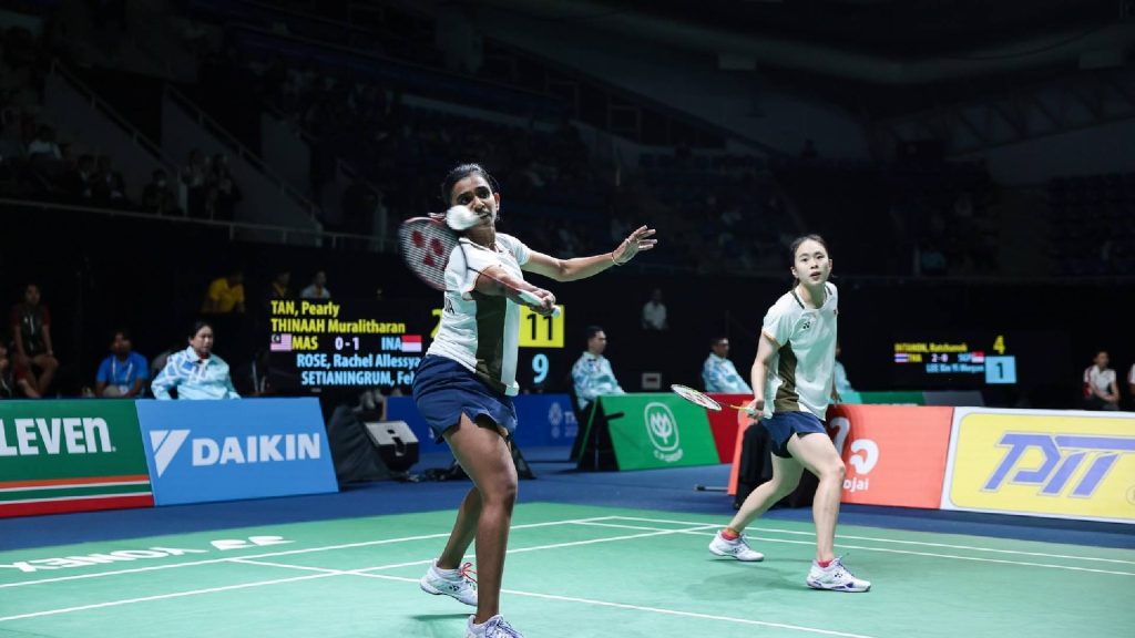 Pearly Tan-M. Thinaah Gondol Emas Sukan SEA Beregu Wanita