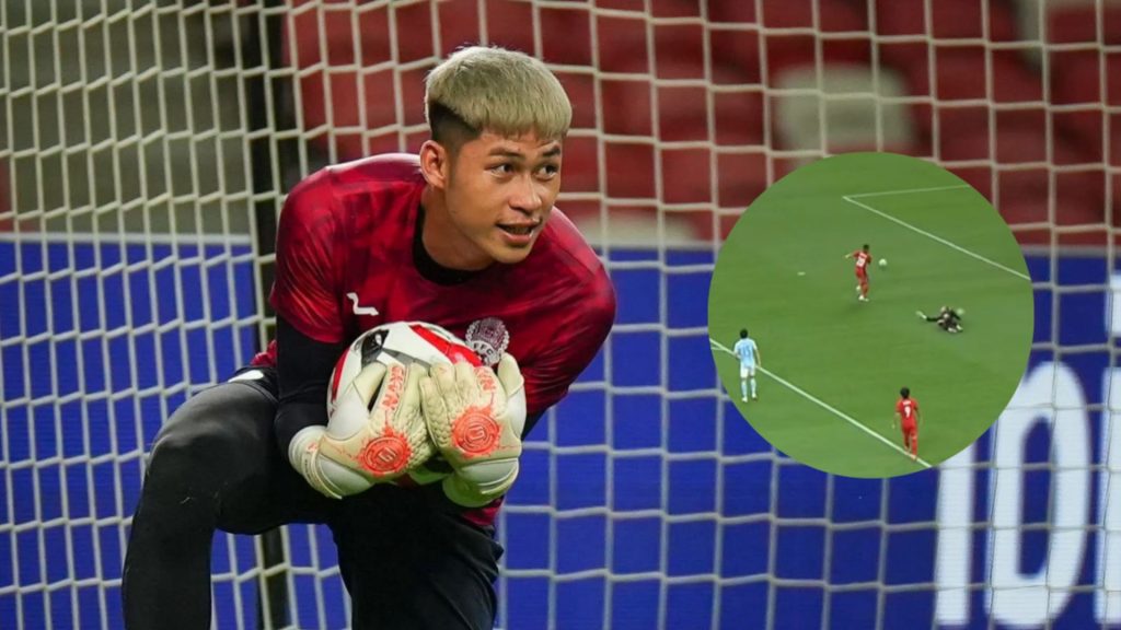 Aksi Penjaga Gawang Kemboja Wajar Dipersoal