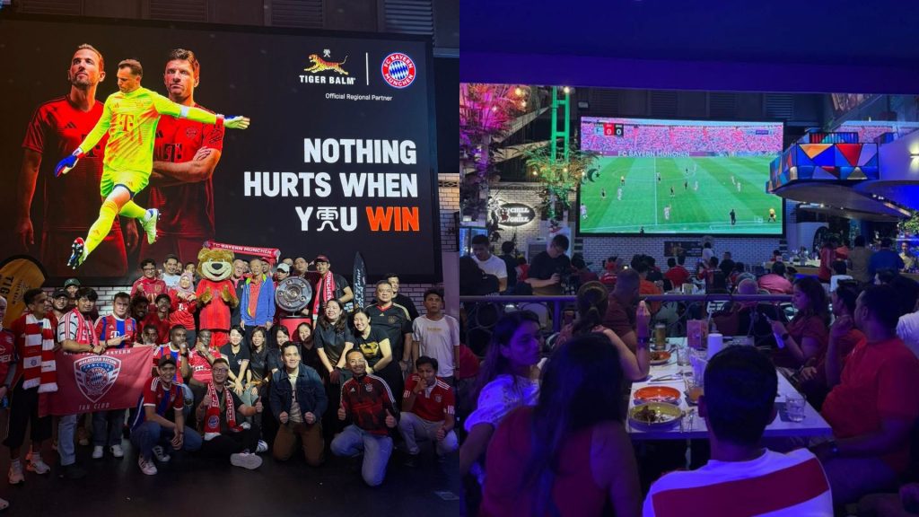 Sambutan Gempak Football Watch Party Tiger Balm x Bayern Munich Di KL