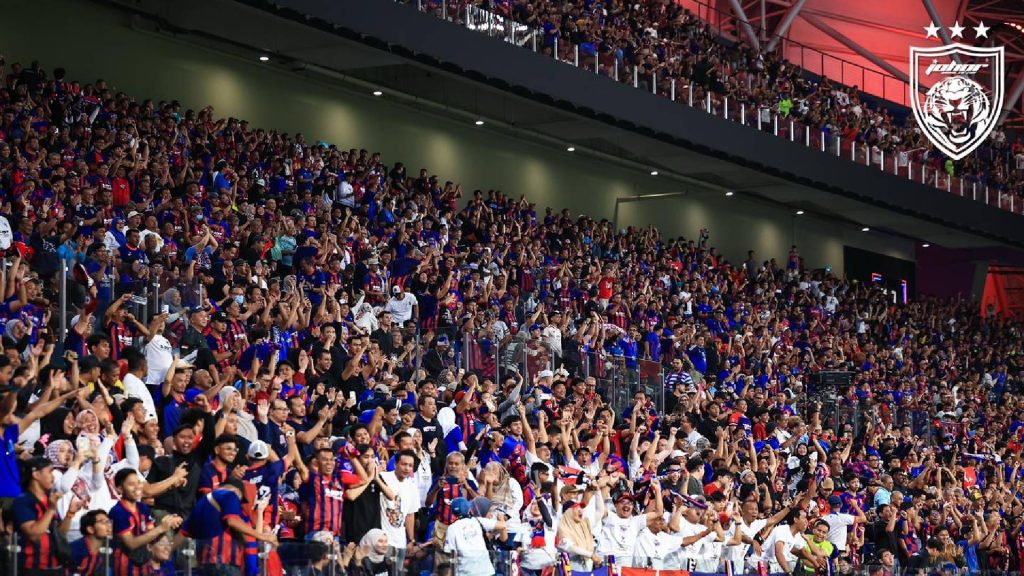 JDT Antara Pasukan Rekod Kehadiran Tertinggi Di Asia