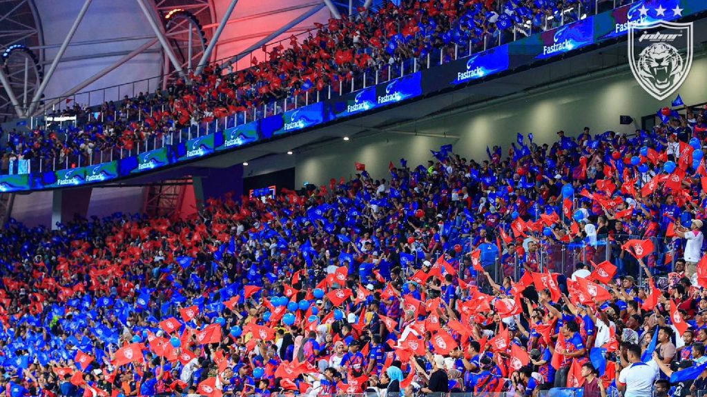 JDT Tersenarai Purata Kehadiran Tertinggi ASEAN