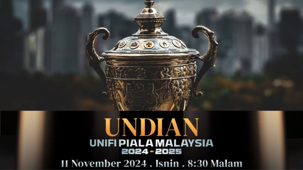 Live: Siaran Langsung Undian Piala Malaysia, Waktu & Siaran TV