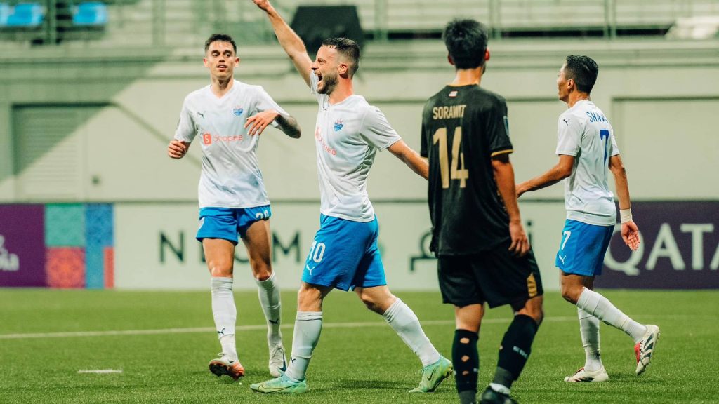 ACL2: Lion City Sailors Bergaya Ke Suku Akhir, Tundukkan Muangthong United