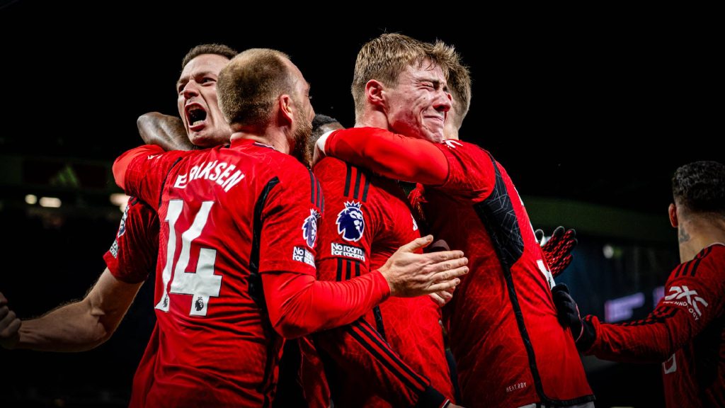 Rasmus Hojlund Menangis Jaringkan Gol Buat Man United