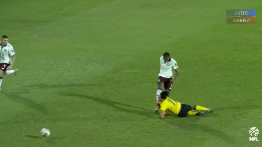 Tindakan Mengerikan Rodney Celvin Sepak Muka Pemain Perak Dihukum