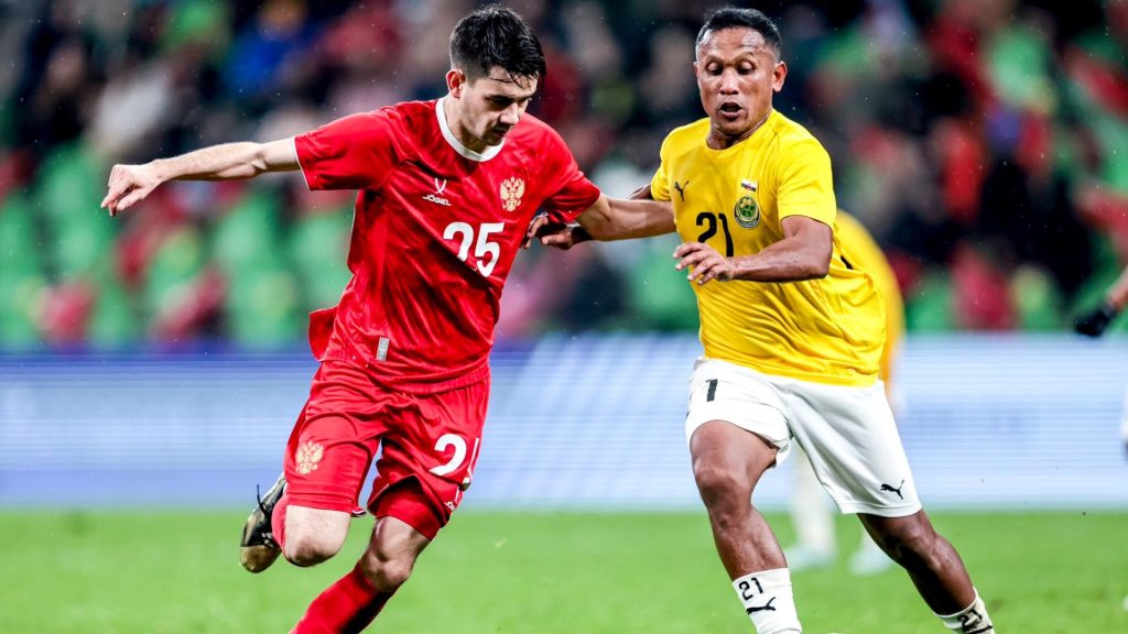 Russia Berpesta Gol Tundukkan Brunei