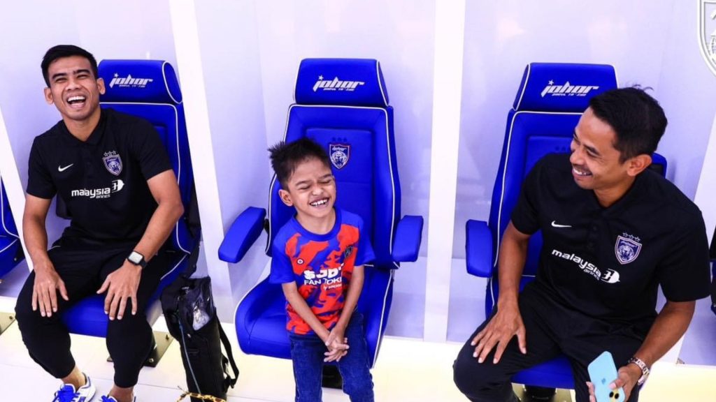 JDT Penuhi Impian Pesakit Cilik