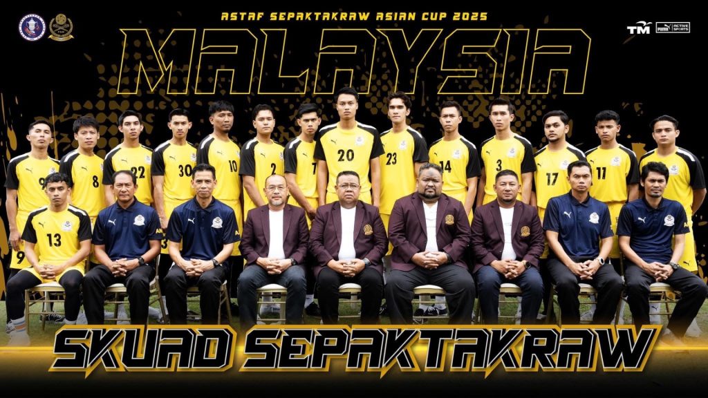 Live: Jadual Aksi Malaysia Di Hari Pertama & Siaran TV Piala Asia Sepak Takraw