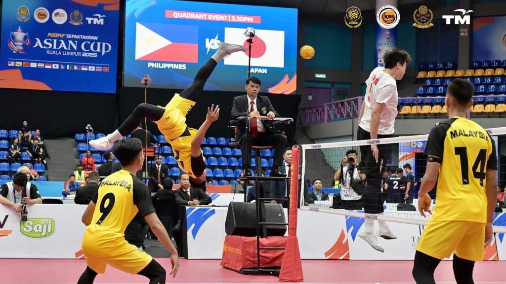 Piala Asia Sepak Takraw: Malaysia Ke Separuh Akhir Quadrant, Atasi Filipina