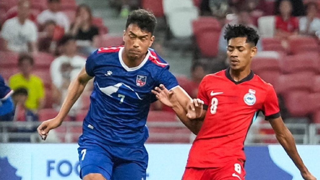 Nepal Lakar Kejutan Tundukkan Singapura