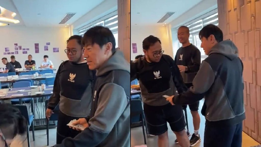 Tular Shin Tae-yong Beri Duit Raya Kepada Pemain Indonesia