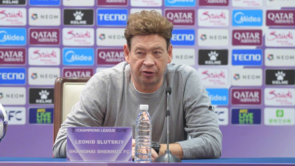 ACLE: “Shanghai Shenhua Lebih Baik Kali Ini” – Leonid Slutsky