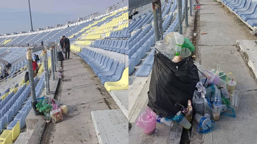 Kebersihan Tempat Duduk Penyokong Terengganu Cetus Kebimbangan