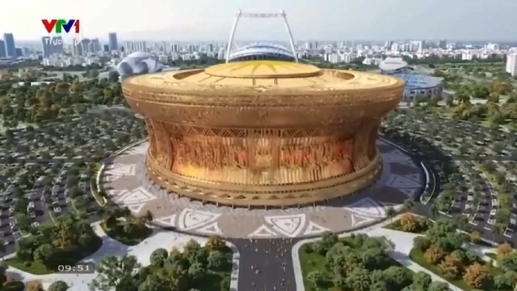 Vietnam Mula Bina Stadium Kedua Terbesar Di Dunia