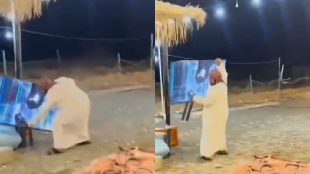 Suporter Arab Saudi Banting TV Usai Dikalahkan Timnas Indonesia