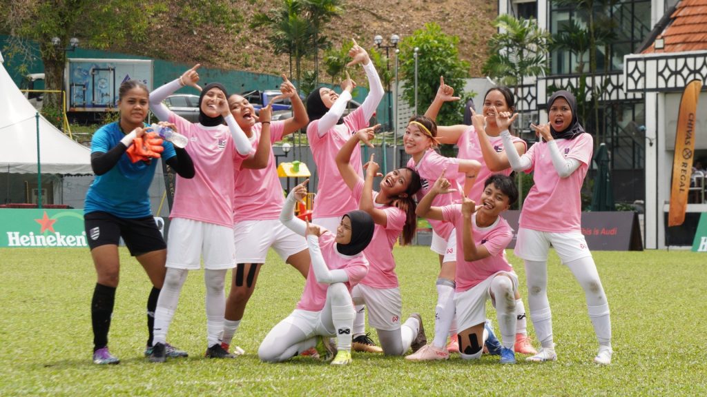 Spicegals Bangkit Dari Kekalahan, Takluk Kejuaraan RSC Soccer 7s