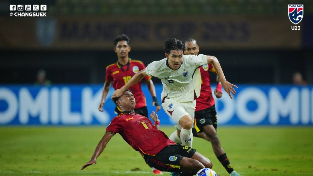 Piala Mandiri B-23: Thailand Mudah Singkirkan Timor Leste
