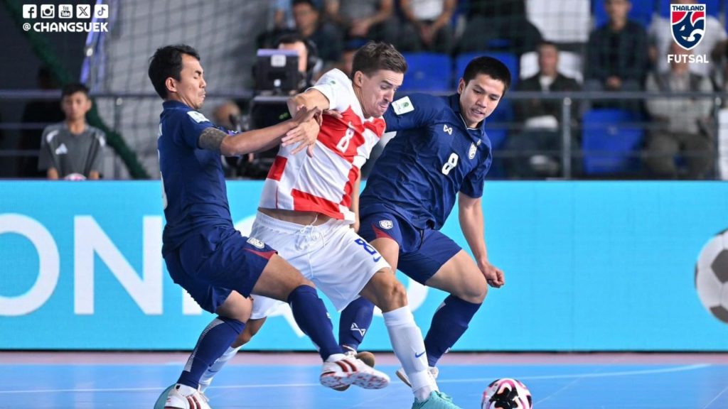 Piala Dunia Futsal: Thailand Tumbangkan Croatia