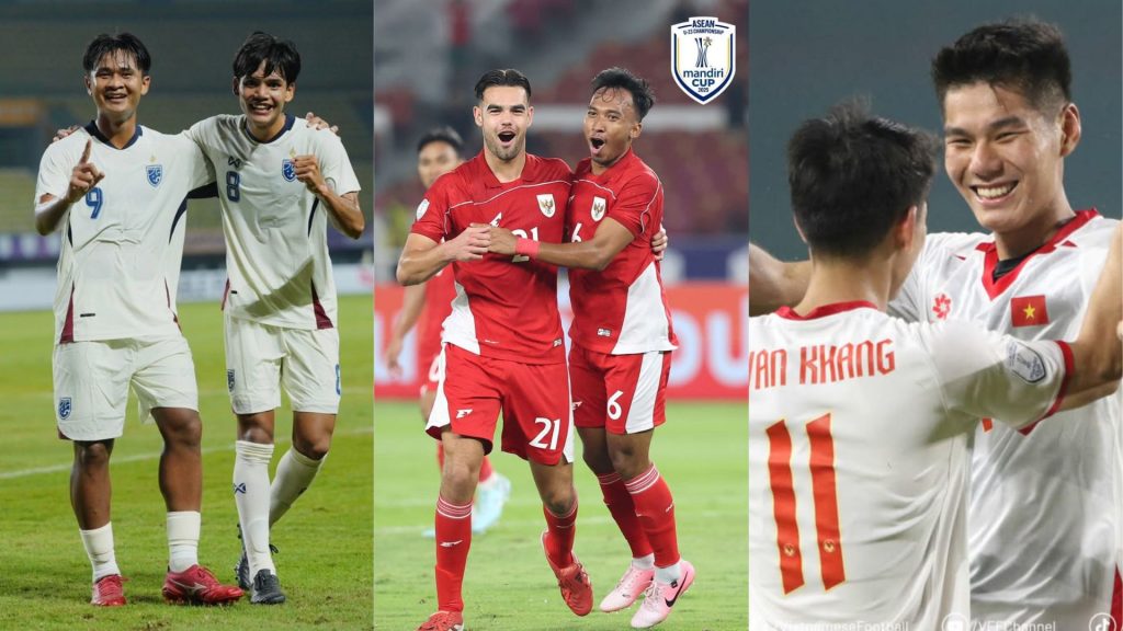 Thailand & Vietnam Lengkapkan 4 Slot Ke Separuh Akhir Piala Mandiri B-23