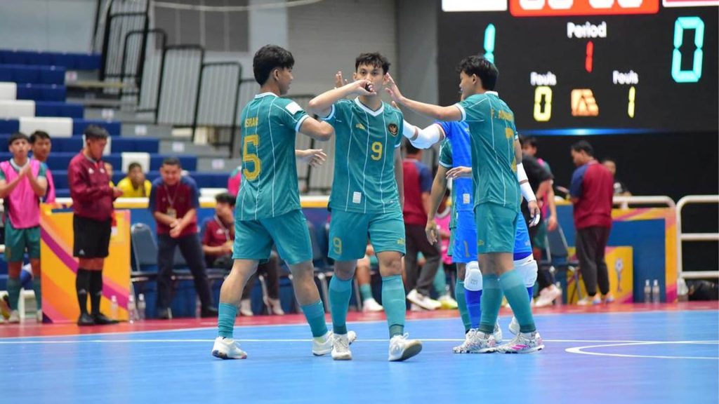 Kepagian, Indonesia Jumpa Thailand Di Semifinal Piala AFF Futsal 2024