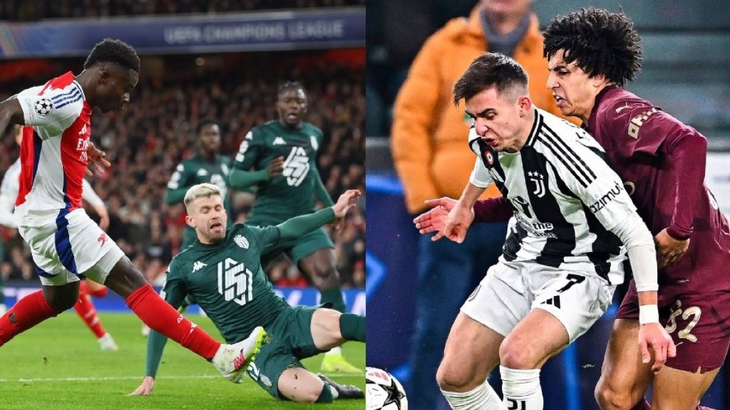 UCL: Arsenal Atasi Monaco, Juventus Malukan Man City