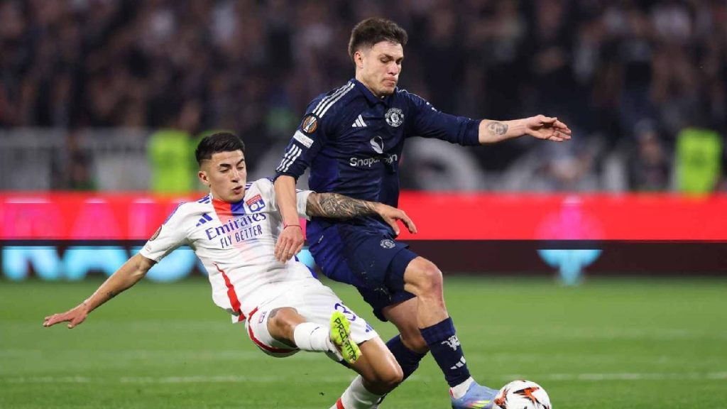 UEL: Gol Lewat Olympique Lyon Kecewakan Manchester United