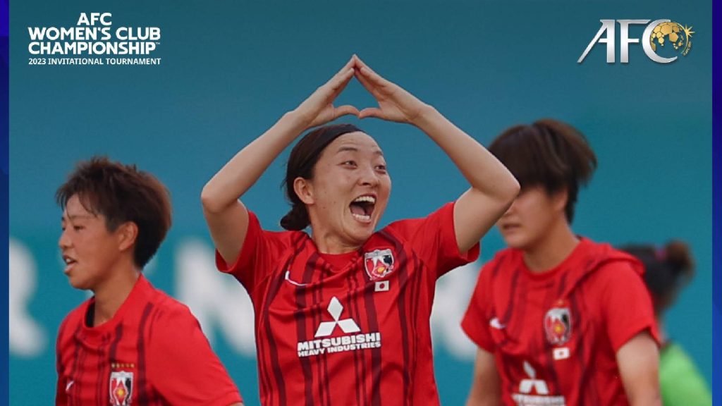Urawa Reds Ladies Bedil Kelab India 8-0