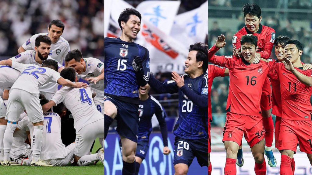 Senarai Awal 6 Negara Asia Ke Piala Dunia