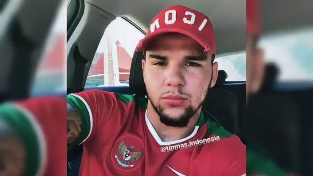 Foto Lawas Calvin Verdonk, Pakai Jersey Timnas Indonesia Pada 2018