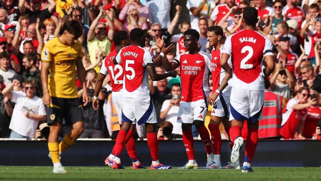 EPL: Arsenal Bedil Wolves Hingga Patah Taring