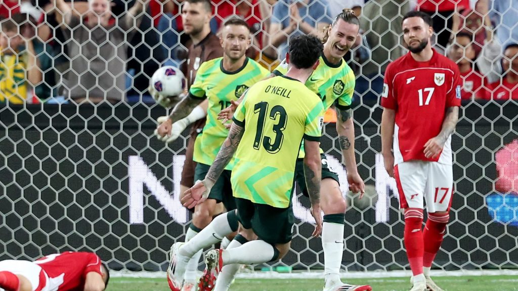 Australia Belasah Indonesia Tanpa Belas Kasihan