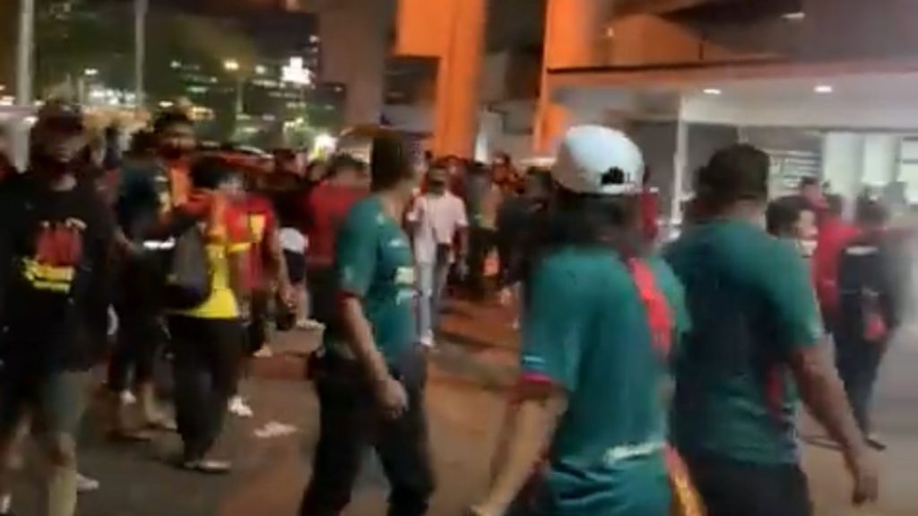 Tular Aksi Penyokong Selangor & KL City Bergaduh