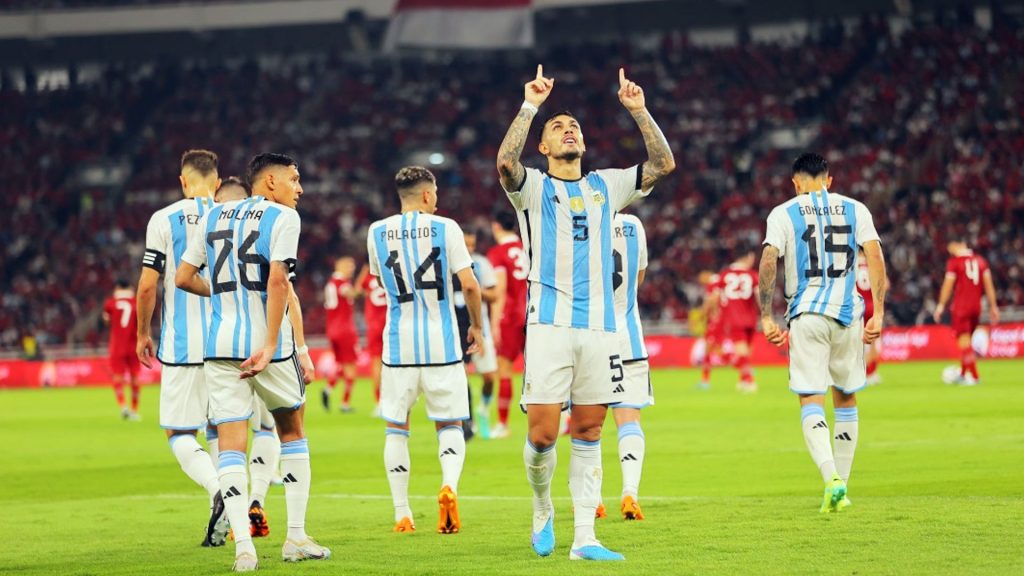 Indonesia vs Argentina: Juara Dunia Bergelut Sebelum Tewaskan Indonesia