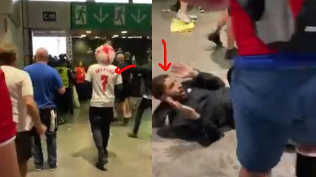 EURO 2020 : Penyokong England Bantai Penyokong Itali