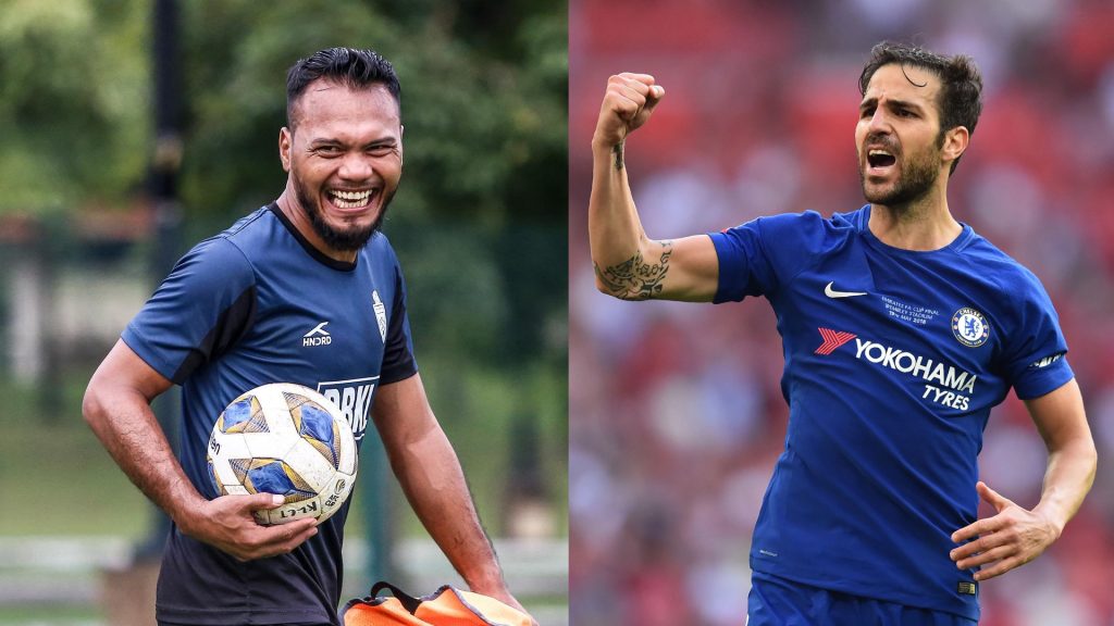 Safee Sali & Cesc Fàbregas Ke Amerika Syarikat