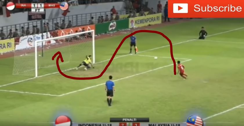 Sepakan Penalti Persis Pirlo