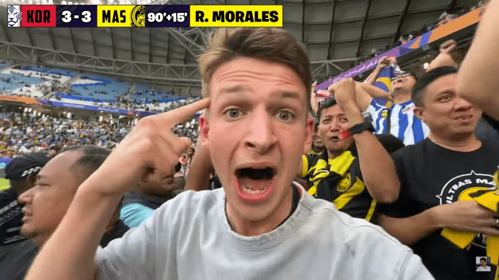 “Saya Tak Mampu Berkata Apa-apa”, Mat Salleh Ini Rasai Sendiri Aura Kebangkitan Malaysia Di Stadium